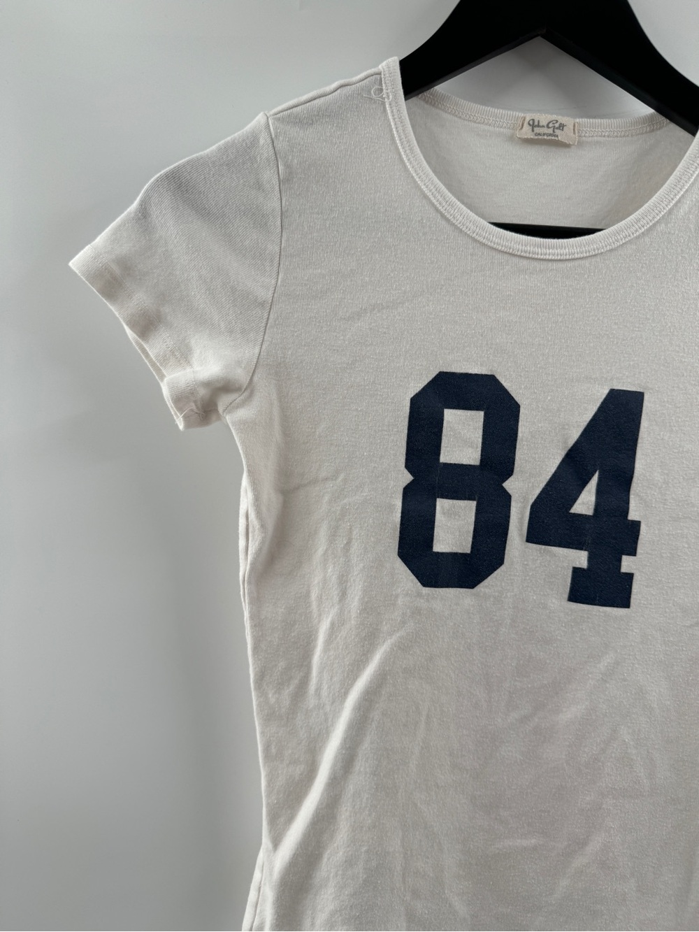 John Galt 84 Graphic Baby Tee – Women's Small - Picture 2 of 9